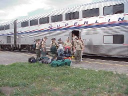 Unloading at Raton